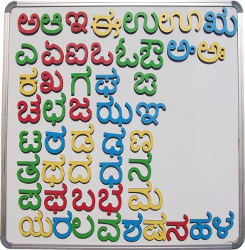 Kannada Alphabets Chart