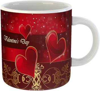 Giftowl Best Heart Clipart Mug Free Friendship Band For Your Love Gift For Boyfriend Girlfriend Husband