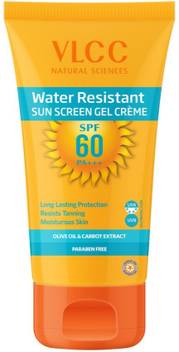 Vlcc Water Resistant Sunscreen Gel Creme Spf 60 Pa Price In India Buy Vlcc Water Resistant Sunscreen Gel Creme Spf 60 Pa Online In India Reviews Ratings Features Flipkart Com