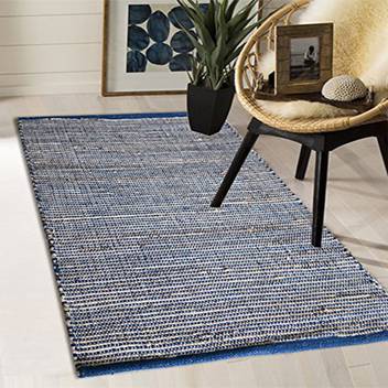 The Home Talk Blue Jute Area Rug Buy The Home Talk Blue Jute