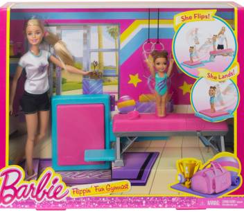 Grab Offers Cute Little Chelsea And Gymnastic Barbie Doll Flippin Fun Gymnast Play Set For Kids Cute Little Chelsea And Gymnastic Barbie Doll Flippin Fun Gymnast Play Set For Kids