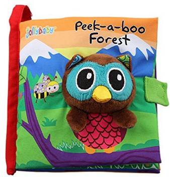 Aodicon Cloth Books Quiet Book Toys 10 Designs 3d Animal Books