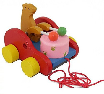 wooden baby walker flipkart