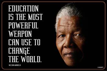 Kaarti Education Is The Most Powerful Nelson Mandela Quote Mini