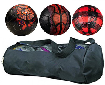 bag of footballs size 5