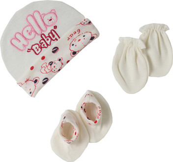 baby cap mitten set