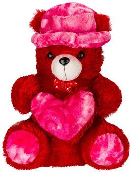 teddy bear with red hat