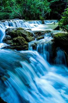 Kuang Si Waterfall I Best Of Waterfalls Collection Premium Quality Poster For Home And Office Decor Paper Print Nature Posters In India Buy Art Film Design Movie Music