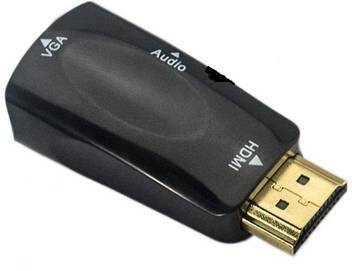Microware Male To Female Hdmi To Vga Converter Adapter 3 5mm Audio