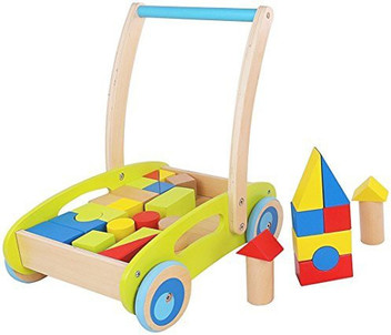 wooden baby walker flipkart