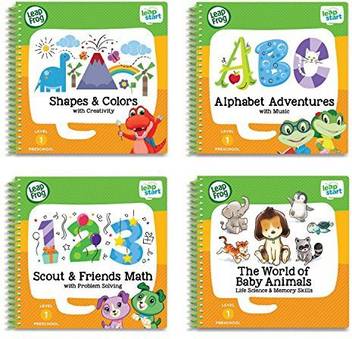Leapfrog Leapstart Level 1 Preschool 4 In 1 Activity Book Bundle