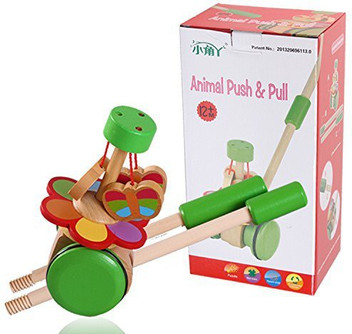 wooden baby walker flipkart