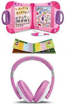 Leapfrog Headphones Pink And Leapstart Learning System Pink Bundle Kids Interactive Toys For Learning And Creativity Educational Gift S Price In India Buy Leapfrog Headphones Pink And Leapstart Learning System Pink