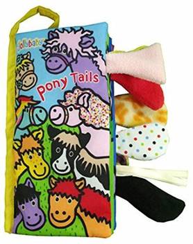 Generic Leegor Animal Tails Cloth Book Baby Toy Cloth Development