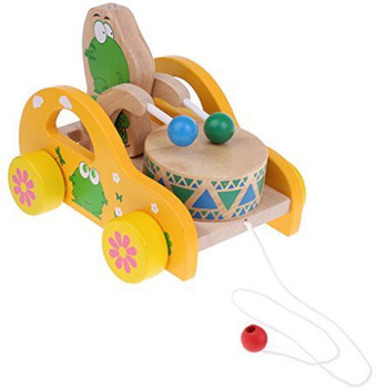 wooden baby walker flipkart