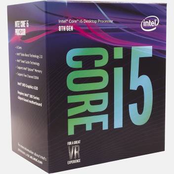 Intel Core I5 8400 Bx80684i58400 2 8 Ghz Upto 4 Ghz Lga 1151 Socket 6 Cores 6 Threads 9 Mb Smart Cache 512 Kb L2 Cache Desktop Processor Intel Flipkart Com
