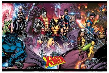 Superhero Themed 320 Xmen Wall Poster 300gsm Art Paper 12x18 Inches Wpsh320 Paper Print Animation Cartoons Posters In India Buy Art Film Design Movie Music Nature And Educational