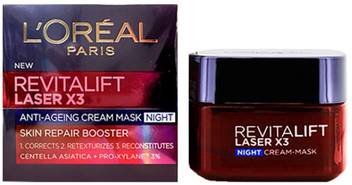 L Oreal New Revitalift Laser 3 Anti Ageing Cream Mask Night Price In India Buy L Oreal New Revitalift Laser 3 Anti Ageing Cream Mask Night Online In India Reviews Ratings Features Flipkart Com