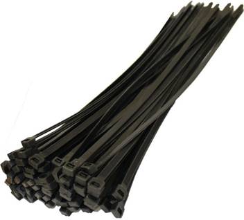 Alexvyan 100 Pcs 6 Inch Cable Ties 150 Mm 3 6 Mm Black Nylon Zip Wire Organiser Standard Quality Flexible Self Locking Tie Nylon Flexible Straps Cable Tie Price In India Buy Alexvyan