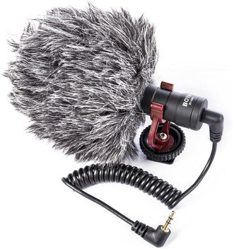 BOYA BY-MM1 Cardioid Shotgun Microphone MIC for DSLR Camera Smartphone Camcorder