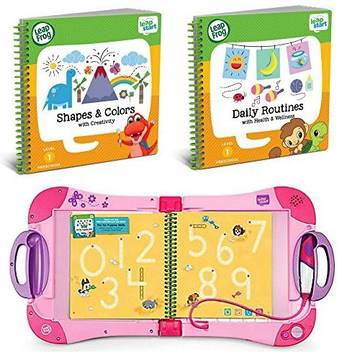 Leapfrog Leapstart Preschool To 1st Grade Learning System Pink Plus Level 1 Activity Books Learn Basic Skills For Life Kids Fun Interac Price In India Buy Leapfrog Leapstart Preschool To 1st