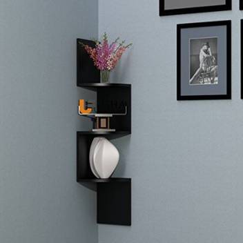 Martcrown New Zig Zag Corner Wall Shelf Wooden Wall Shelf Price In India Buy Martcrown New Zig Zag Corner Wall Shelf Wooden Wall Shelf Online At Flipkart Com