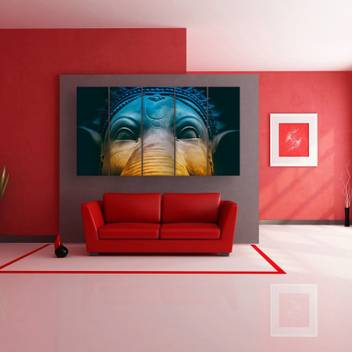 Inephos Multiple Frames Beautiful Lord Ganesha Wall Painting For