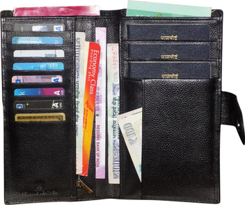 Cat Hiding Christmas Sock Leather Passport Wallet for Passport Holder for Safe Trip durable Easy to Carry