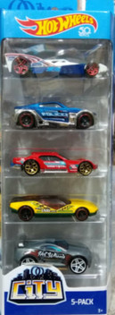 hot wheels city 5 pack 2018