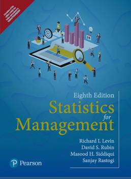 Statistics For Management Buy Statistics For Management By Levin