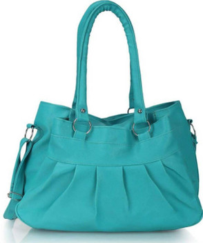 mk tote bag blue