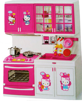 toy kitchen set with sounds