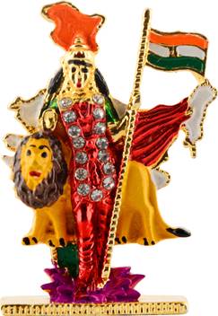 Get Wallpaper Kulin Metal Bharat Mata Idol Statue For Car Dashboard Home For iPhone