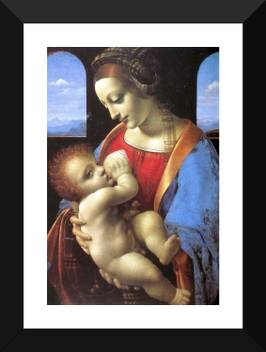 Madonna Litta Leonardo Da Vinci Renaissance Paintings