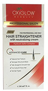 oxyglow hair straightener with neutralizing cream review