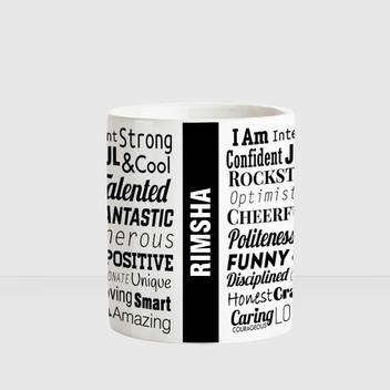 Huppme Rimsha Good Personality White Ceramic Coffee Name Ceramic Coffee Mug Price In India Buy Huppme Rimsha Good Personality White Ceramic Coffee Name Ceramic Coffee Mug Online At Flipkart Com Your name and the day you were born tell volumes about the type of person you are inclined to be. flipkart