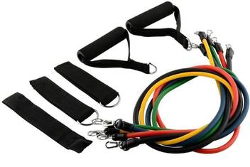 Csu 5 In 1 Combo Power Resistance Bands Set Home Gym Extreme With Travel Bag And Exercise Accessories Resistance Tube Buy Csu 5 In 1 Combo Power