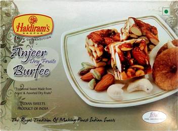 Haldiram S Anjeer Dry Fruit Burfee Box Price In India Buy Haldiram S Anjeer Dry Fruit Burfee Box Online At Flipkart Com We are providing supreme quality plain barfi in diverse sizes of packaging. haldiram s anjeer dry fruit burfee box