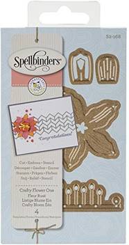 Spellbinders Designer Die Crafty Flower 1 By Scrappy Cat