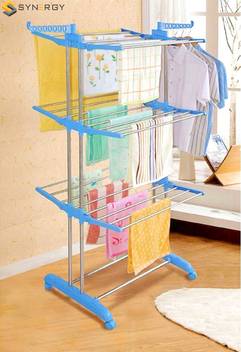 Synergy Steel Floor Cloth Dryer Stand Heavy Duty Price In India