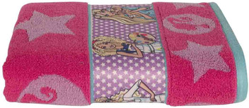barbie bath towel