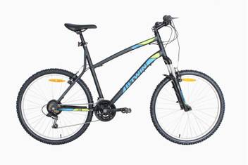 Btwin By Decathlon Rockrider 340 Grey Yellow Mtb Cycle 26 T