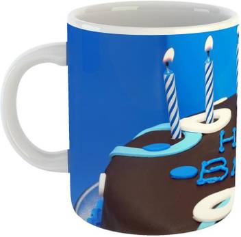 Giftowl Happy Birthday Chocklate Cake Design Coffee For Birthday Of Friends Girlfriend Boyfriend Gift Family With Glossy Finish Vibrant Print 350 Ml Capacity Ceramic Coffee Mug Price In India Buy Giftowl