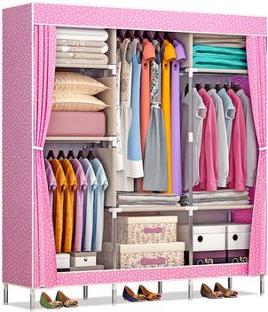 Furncentral 2 Door Pp Polypropylene Collapsible Wardrobe Price