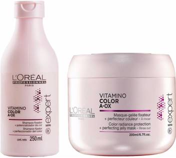 L Oreal Paris Professional Vitamino Color Aox Shampoo 250ml And Mask 0ml Price In India Buy L Oreal Paris Professional Vitamino Color Aox Shampoo 250ml And Mask 0ml Online At Flipkart Com