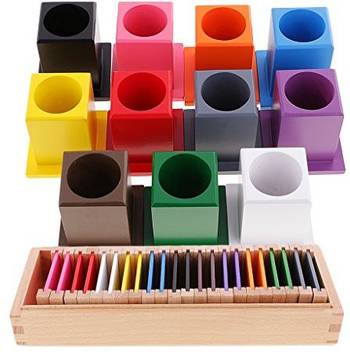 Magideal Montessori 11pcs Colored Pencil Holder Color Box For Kids Early Developing Price In India Buy Magideal Montessori 11pcs Colored Pencil Holder Color Box For Kids Early Developing Online
