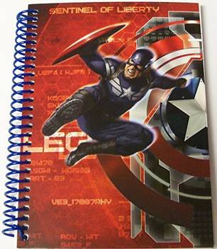 Generic Marvel Captain America The Winter Soldier College Ruled