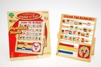 alphabet abacus learning toy