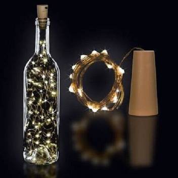 Copper String Led Light 2 Mtr 20 Led Bottle Cork Operated Decorative Lights 78 Inch Yellow Rice Lights Price In India Buy Copper String Led Light 2 Mtr 20 Led Bottle These bottle lights with cork stopper are a cute addition to your wedding place settings. copper string led light 2 mtr 20 led bottle cork operated decorative lights 78 inch yellow rice lights