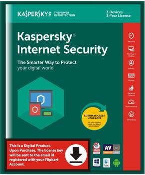 Kaspersky 3 User 3 Years Internet Security Email Delivery No Cd Price In India Buy Kaspersky 3 User 3 Years Internet Security Email Delivery No Cd Online At Flipkart Com